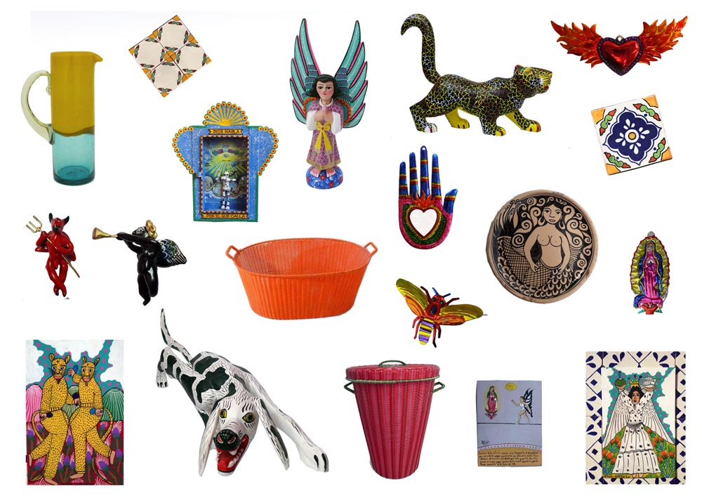 Mexican Tin Decorations