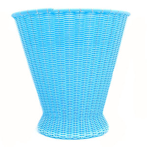 Sky blue paper basket