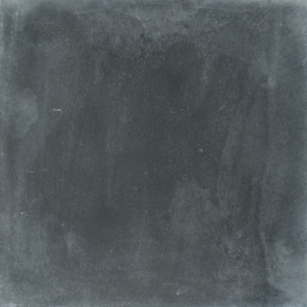 Black encaustic tile