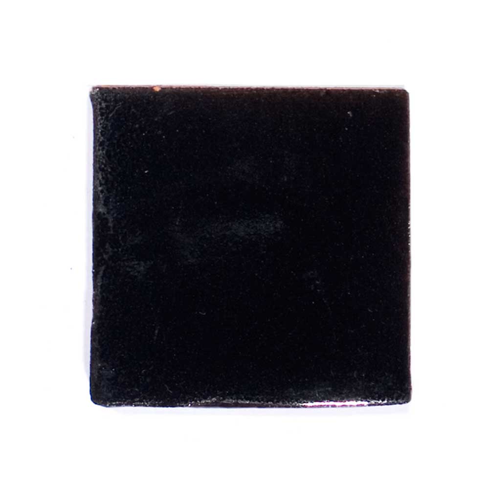 Black 5 x 5cm tile
