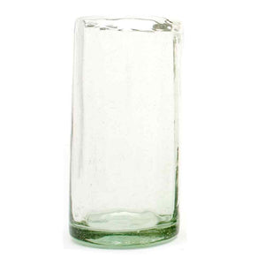 Clear ribbed high tumbler