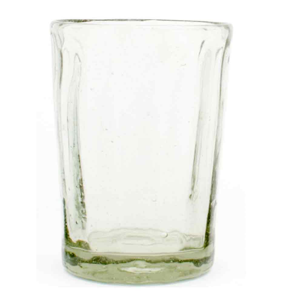 Clear ribbed flared tumbler (Margarita)