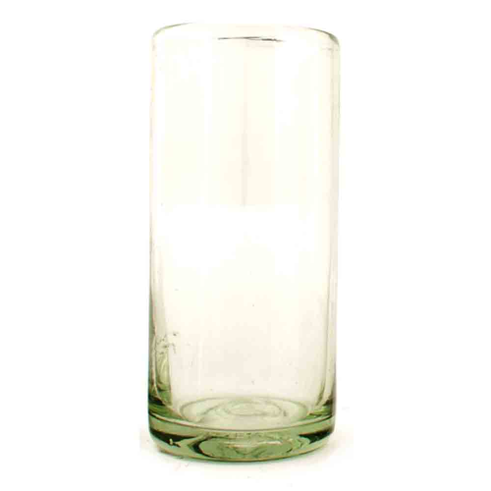 Clear straight tumbler