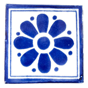 Daisy Flower Azul 10.5 x 10.5cm