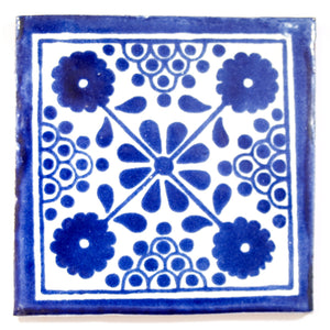 Damask Blue 10.5 x 10.5cm