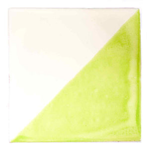 Harlequin lime 10.5 x 10.5cm