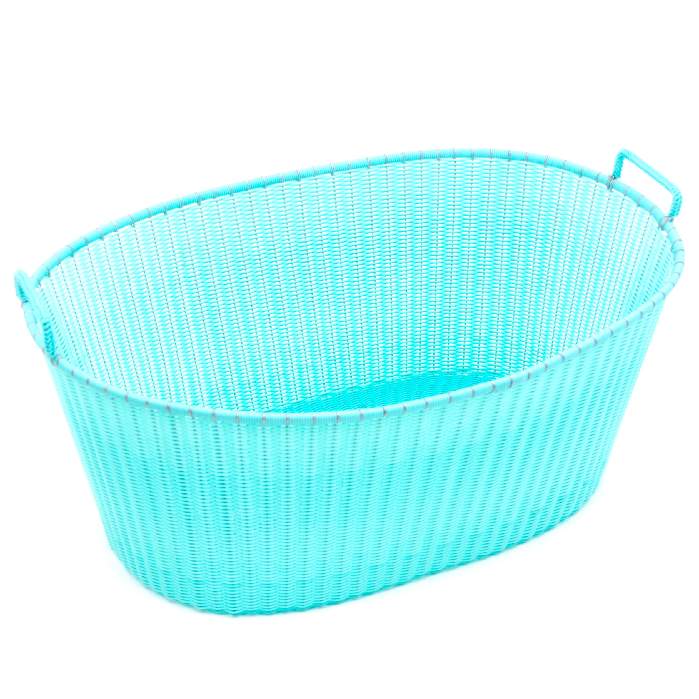 Pistachio green ironing basket – Milagros