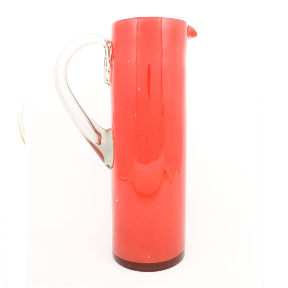 Red straight jug