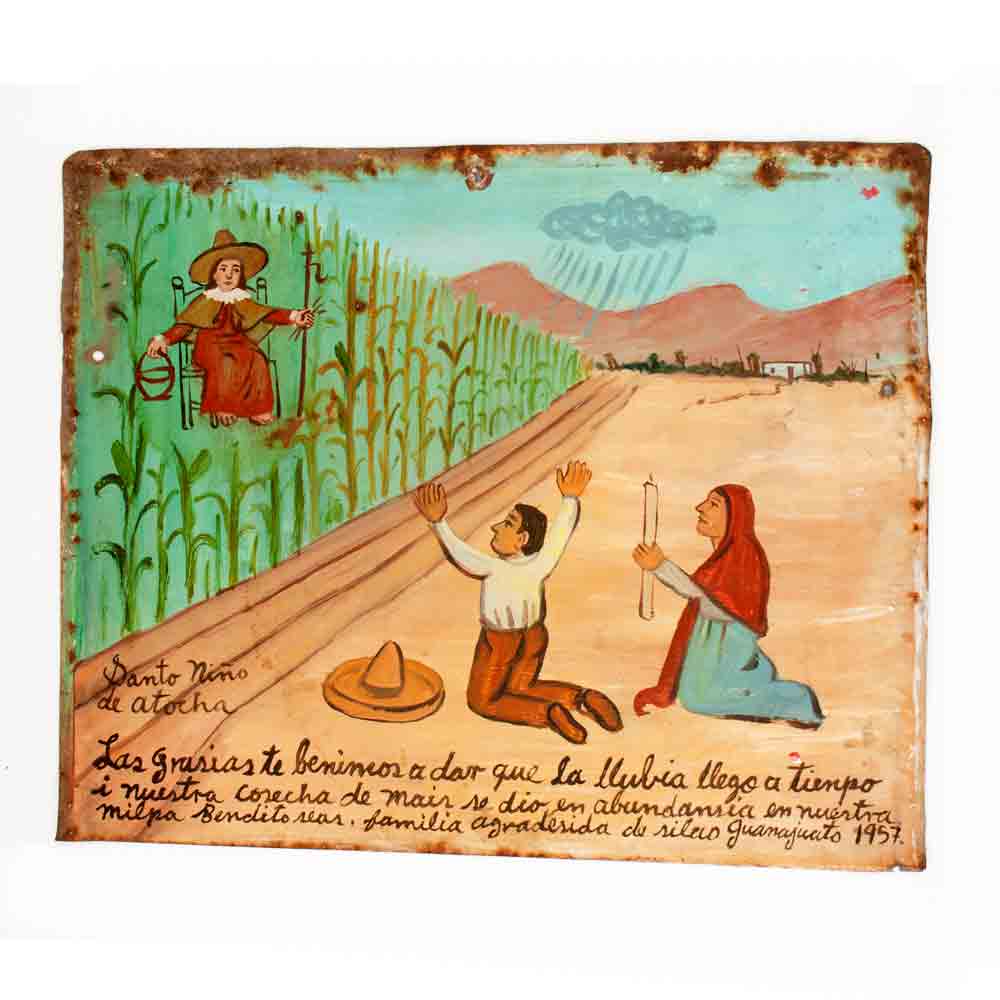 Rain prayer - genuine retablo